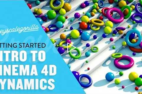 Getting Started With Cinema 4D - Intro To Cinema 4D Dynamics