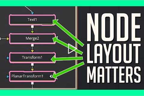 Node Layout Tips in Fusion - Resolve 18 Basics