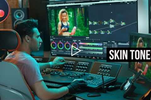 3 EASY Steps to get PERFECT Skin Tones | DaVinci Resolve Tutorial