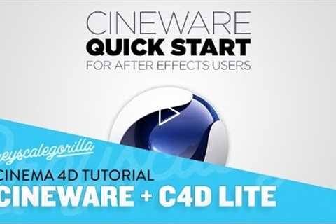 Learn Cinema 4D Lite And Cineware In After Effects - Intro Tutorial