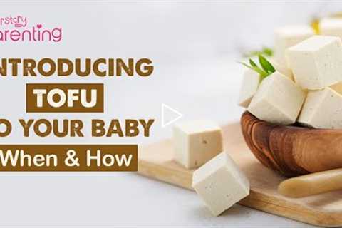 Introducing Tofu to Your Baby - When and How (Plus Tofu Recipe for Babies)