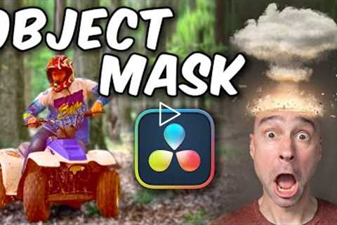 🤯  OBJECT MASK in DaVinci Resolve 18 is INSANE!  |  In-Depth Look including Real World Examples