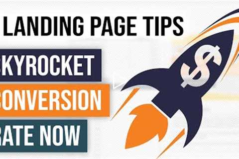 5 SIMPLE Landing Page Optimization Tips to Skyrocket Your Conversion Rates (Do These Now)