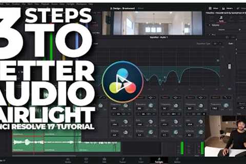 3 KEYS To Better AUDIO in Fairlight | Davinci Resolve 17 Fairlight Tutorial