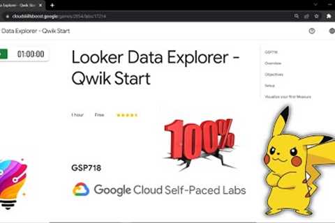 Looker Data Explorer - Qwik Start || [GSP718] || Solution