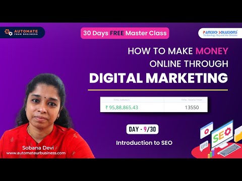 FREE Digital Marketing Master Class - Day 9/30  | Sobana Devi