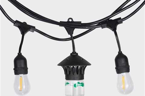 What Are Mosquito Repellent LED String Lights and How Do They Work?