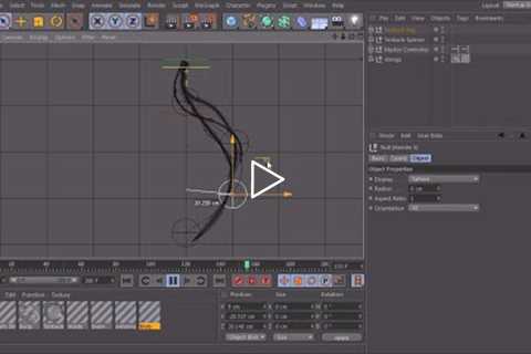 Understanding the Basics of XPresso in CINEMA 4D - 24 Creating a Controller For the Tentacles