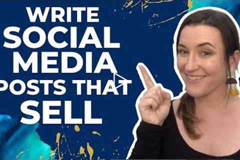 Social Media Copywriting Tips - Write social media posts that sell without sounding spammy