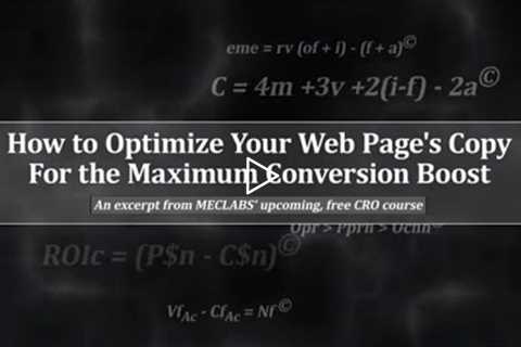 How to Optimize Your Web Page’s Copy for the Maximum Conversion Boost