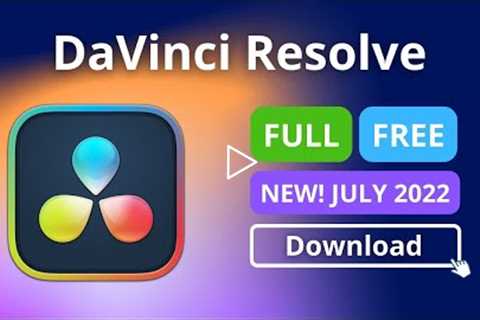 Davinci Resolve 18 Crack | Full July Version | Free Download + Setup Tutorial 2022