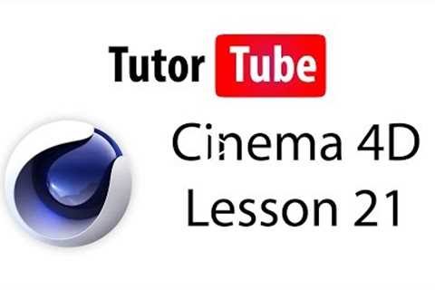 Cinema 4D Tutorial - Lesson 21 - Subdivision