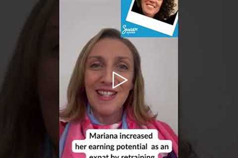 Mariana increased her earning potential by retraining as a Salesforce professional