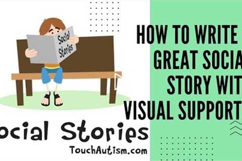 HOW TO WRITE A GREAT SOCIAL STORY WITH VISUAL SUPPORTS||AUTISM TEACHING TOOL||GOING ON THE AIRPLANE