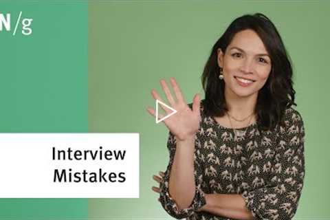 Five User Interview Mistakes to Avoid (in 5 Minutes)