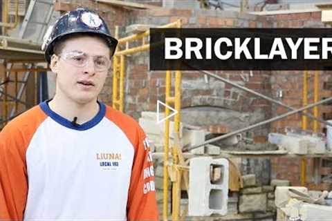 Job Talks - Bricklayer - Tyler Is Learning to Become a Bricklayer with On-The-Job Training