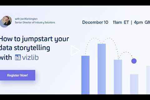 How to jumpstart your data storytelling with Vizlib and Qlik Sense