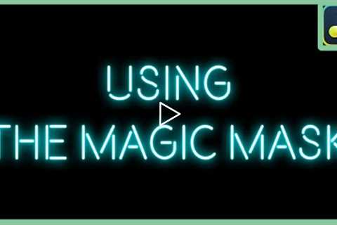 Using The New Magic Mask Tool | DaVinci Resolve 18 Studio |