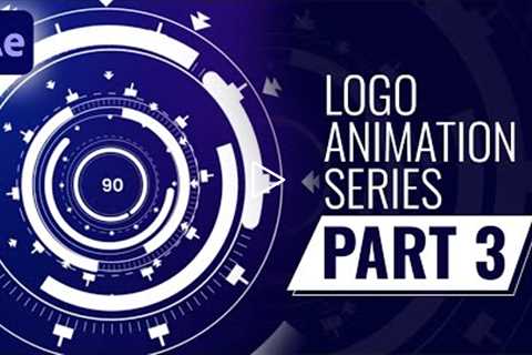 Advance Logo Animation in Adobe After Effects - After Effects Tutorial - { PART 3 }