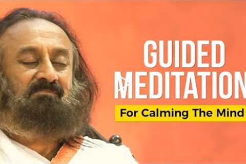 Guided Meditation For Calming The Mind By Gurudev Sri Sri Ravi Shankar