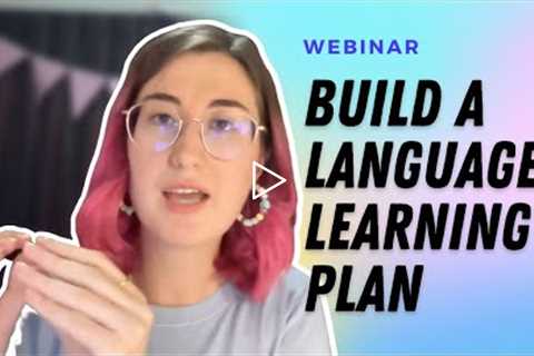 📖 Making and sticking to a language learning PLAN AND HABITS - Webinar with Preply