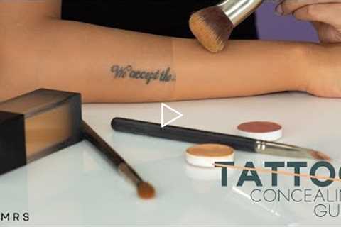 How To Cover and Conceal Tattoos | Quick and Detailed Makeup Routine