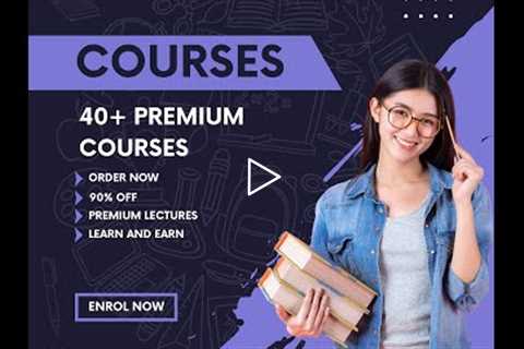 40+ Premium Courses in a Drive You Can Also Download it | Online Courses | How to Make Money