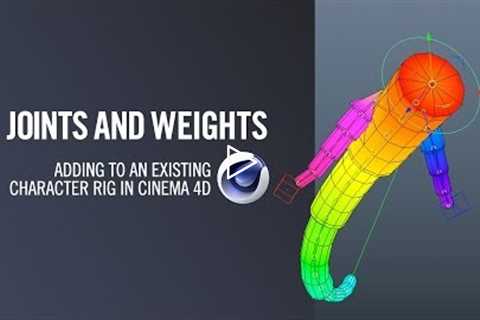 Joints and Weights in Cinema4D