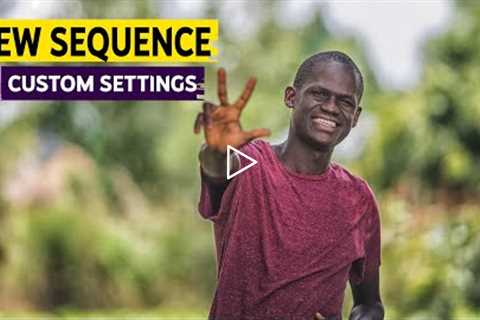 How to create a new sequence in Adobe Premiere Pro, Adobe Premiere Pro Tutorial | Learn Premiere Pro