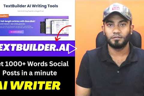 Textbuilder Review | Best AI Writing Tools for Bloggers and Authors