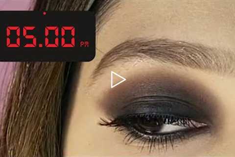 Smokey Eye Makeup In Just 5 Minute | Easy Tutorial For Beginners | MUST TRY THIS!!!