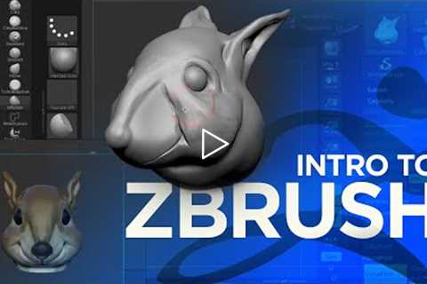 Intro to 3D Sculpting with ZBrush & Cinema 4D