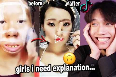 CRAZY asian makeup transformation is like WITCHCRAFT to me...