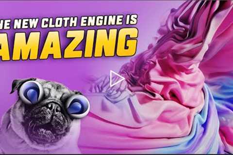 Cinema 4D 2023's Cloth system got a MASSIVE upgrade!!! | How to get started with Cloth