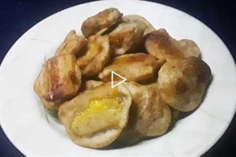 Cinnamon Banana Fried Fritters / Dinner Recipes /Banana Recipes/Snacks Recipes/Cinnamon Recipes 1293