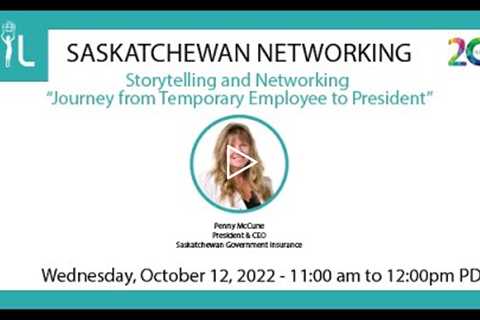 Storytelling and Networking Journey from Temporary Employee to President