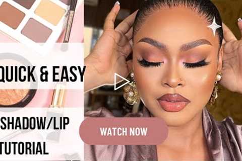 QUICK AND EASY EYESHADOW TUTORIAL || @Vinest Makeup #eyemakeup #eyeshadow