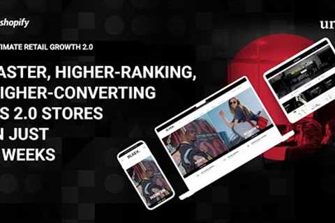 Faster, Higher-Ranking, higher Converting Shopify OS 2.0 Stores In Just 2-4 Weeks