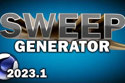 Cinema 4d 2023.1: Sweep Generator