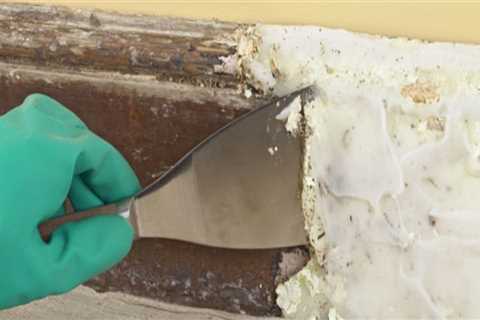 What is the fastest way to strip paint off a wall?