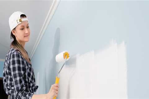 Do you have to remove all old paint before repainting wall?