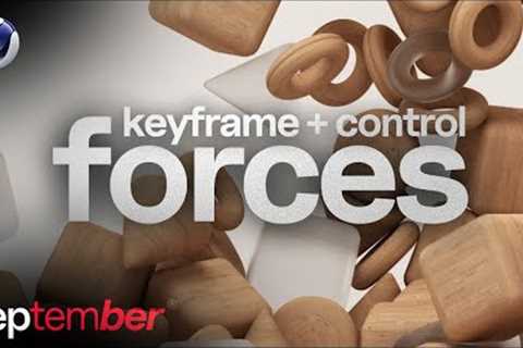 Guide to Keyframing + Controlling FORCES for your Simulations in Cinema 4D R26 │ september ®