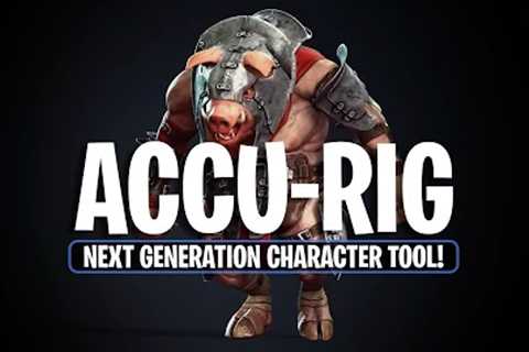 ACCURIG 1.1 - Free Automatic Character Rigging For All!