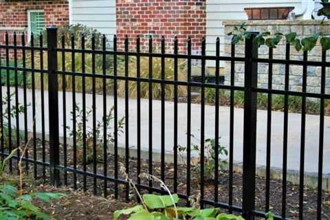 Thinking of Installing a Wrought Iron Fence - What Does it Cost? - SmartLiving - (888) 758-9103