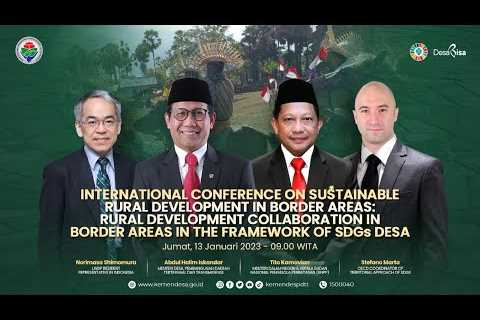 INTERNATIONAL CONF. : RURAL DEVELOPMENT COLLABORATION IN BORDER AREAS IN THE FRAMEWORK OF SDGs DESA