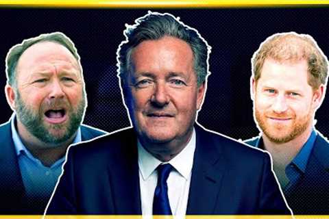 Piers Morgan takes on Prince Harry, Spare and Alex Jones