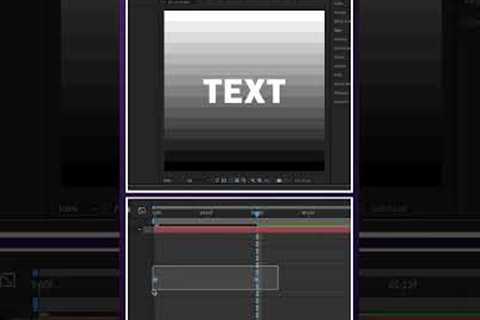 Kinetic Title Reveal in After Effects | Tutorial