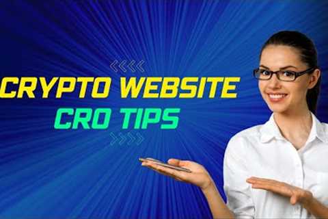 Crypto Marketing - 5 Conversion Rate Optimization Tips To Boost Your Crypto Website Rankings