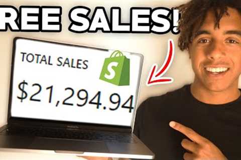 How I Make $3,092/Week With FREE Traffic On Shopify (No Ads)