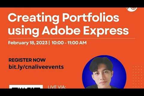 Creating Portfolios using Adobe Express with Julius Aala